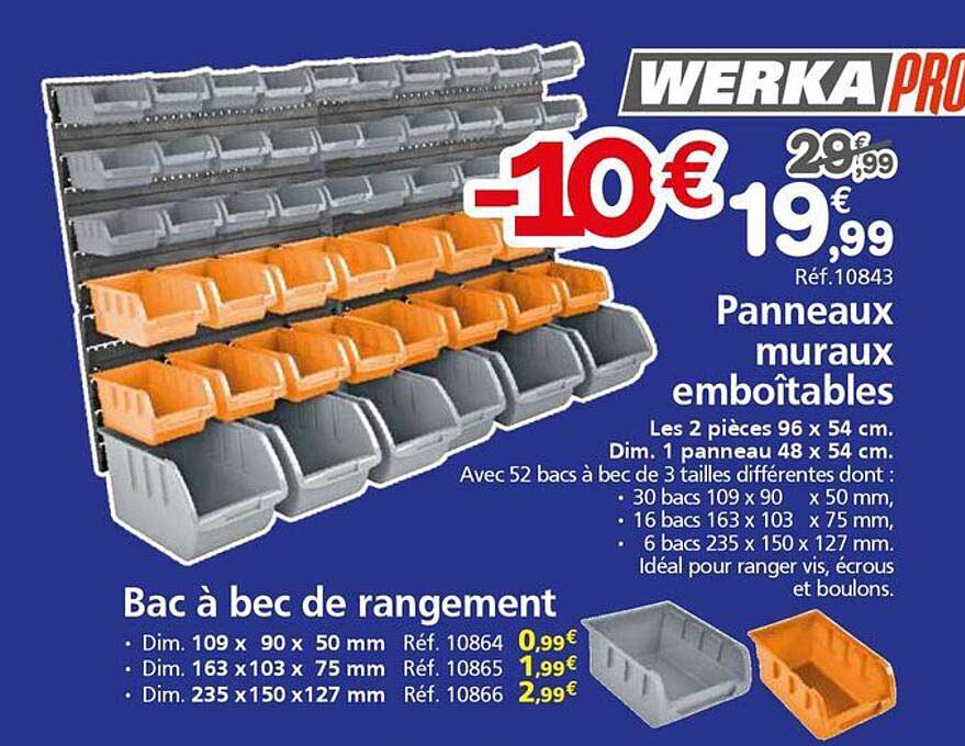 Panneaux muraux emboîtables
