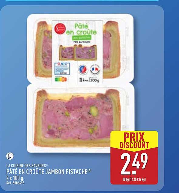 PÂTÉ EN CROÛTE JAMBON PISTACHE[A]