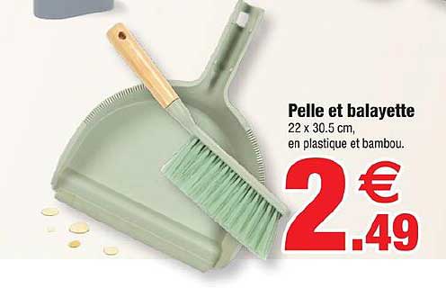 Pelle et balayette