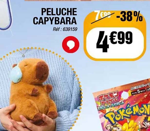 PELUCHE CAPYBARA