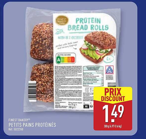 PETITS PAINS PROTÉINÉS
