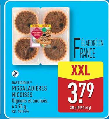 PISSALADIÈRES NICOISES