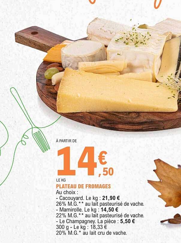 PLATEAU DE FROMAGES