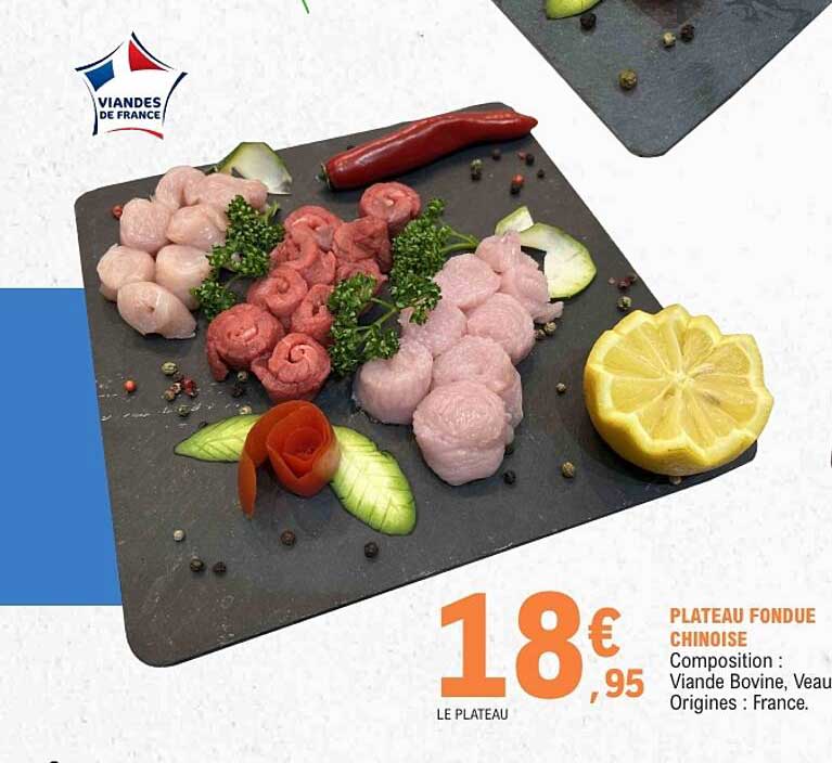 PLATEAU FONDUE CHINOISE