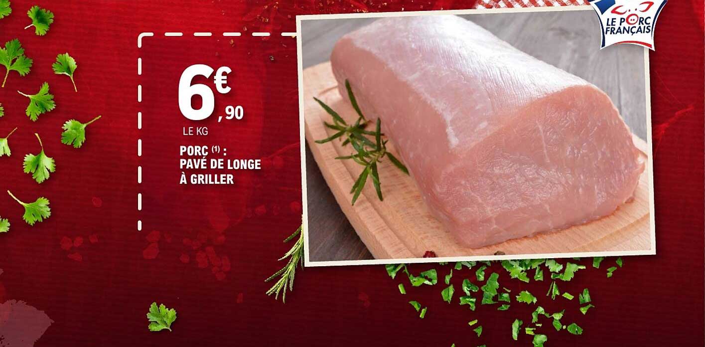 PORC (1) : PAVÉ DE LONGE À GRILLER