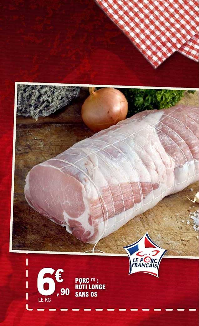 PORC (1) : RÔTI LONGE SANS OS