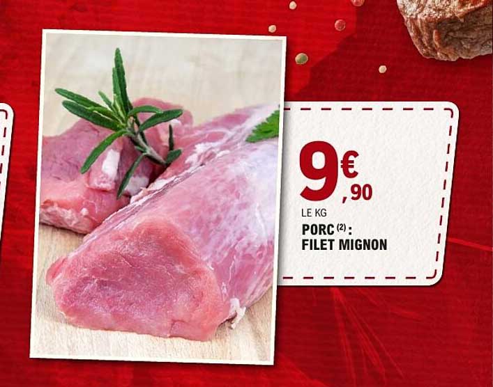 PORC (2) : FILET MIGNON