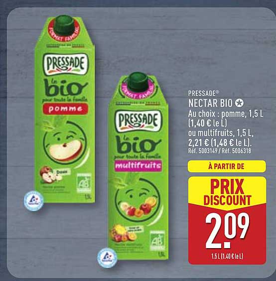 PRESSADE® NECTAR BIO