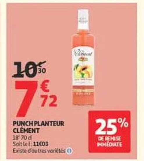 PUNCH PLANTEUR CLÉMENT