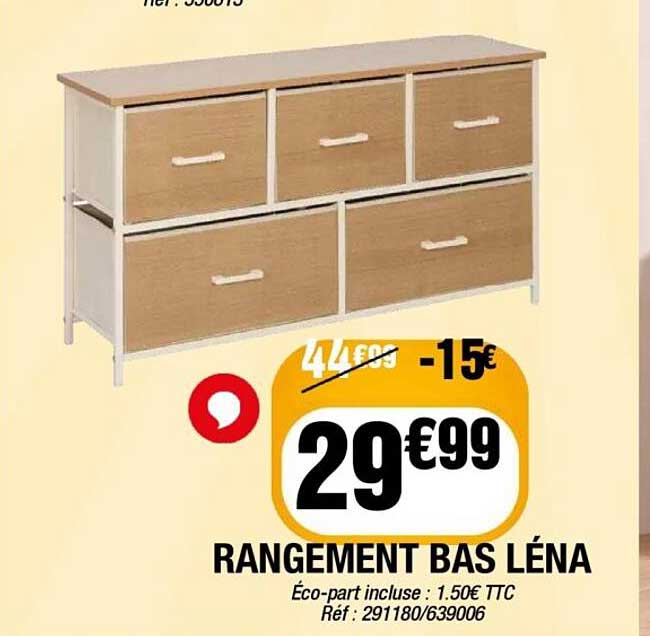 RANGEMENT BAS LÉNA