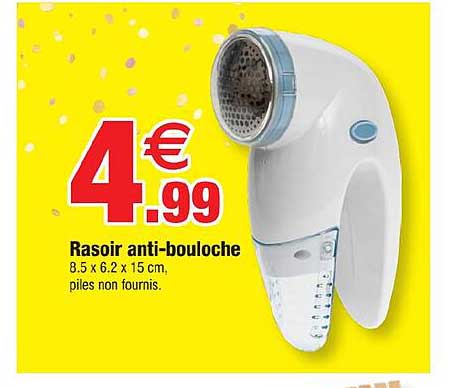 Rasoir anti-bouloche