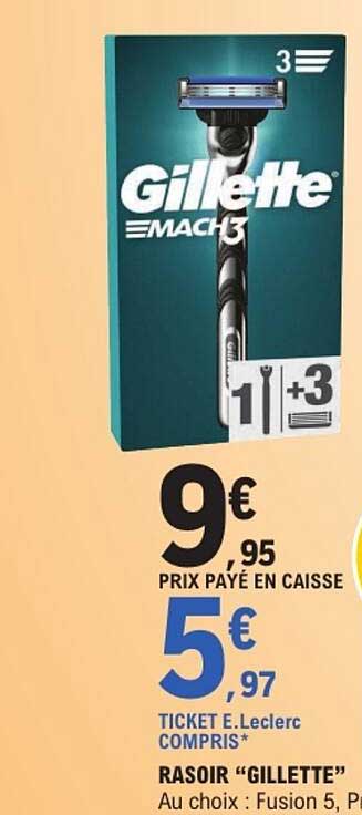 RASOIR “GILLETTE”