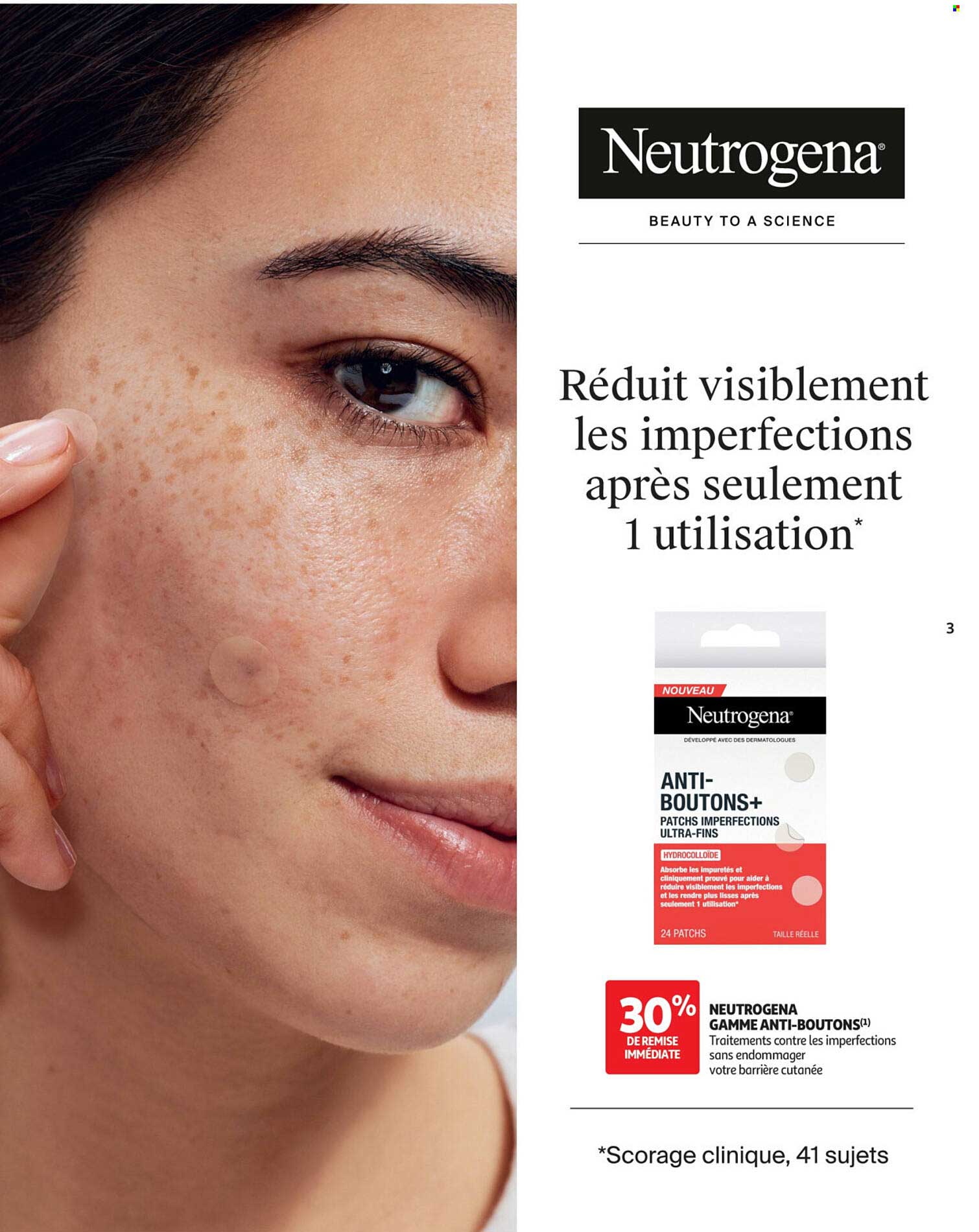 Réduit visiblement les imperfections après seulement 1 utilisation*