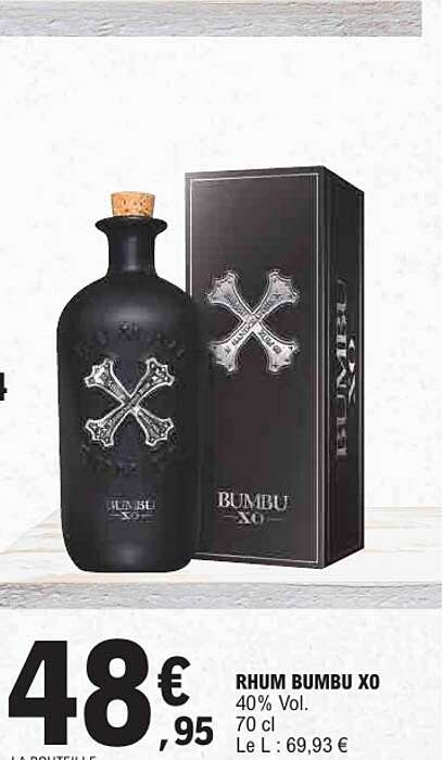 RHUM BUMBU XO