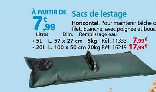 Sacs de lestage