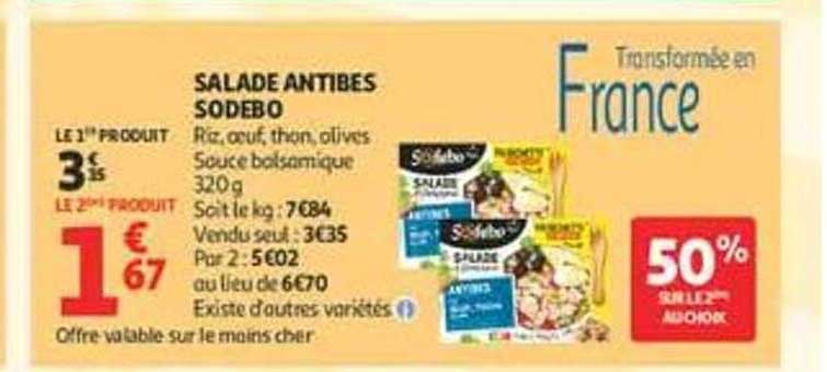 SALADE ANTIBES SOBEBO