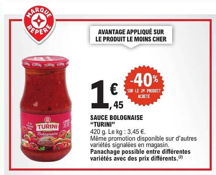 SAUCE BOLOGNAISE “TURINI”