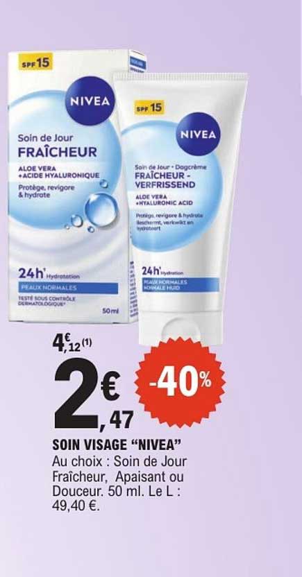 SOIN VISAGE “NIVEA”