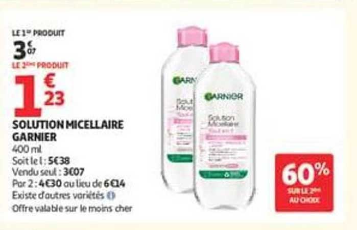 SOLUTION MICELLAIRE GARNIER