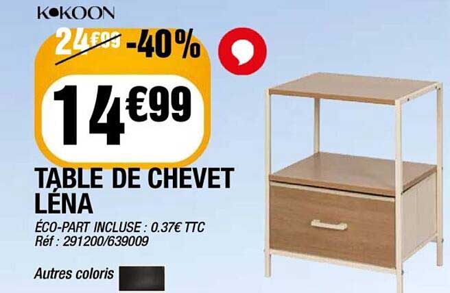 TABLE DE CHEVET LÉNA