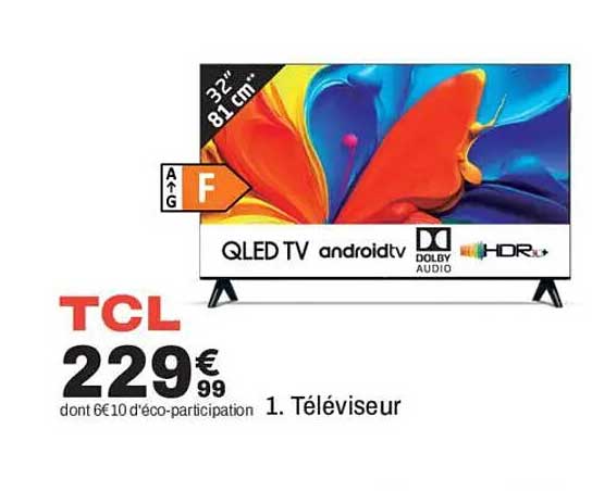 TCL 1. Téléviseur