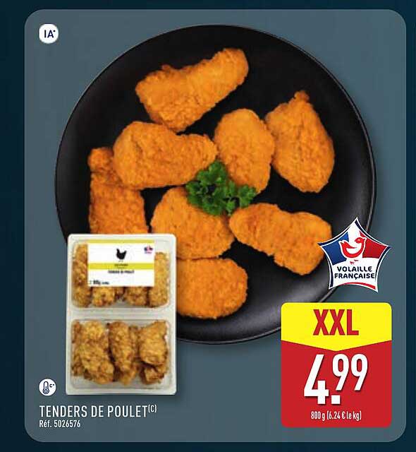 TENDERS DE POULET