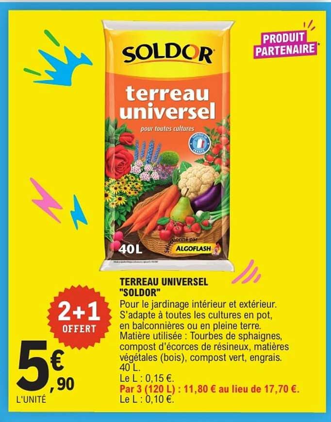 TERREAU UNIVERSEL "SOLDOR"