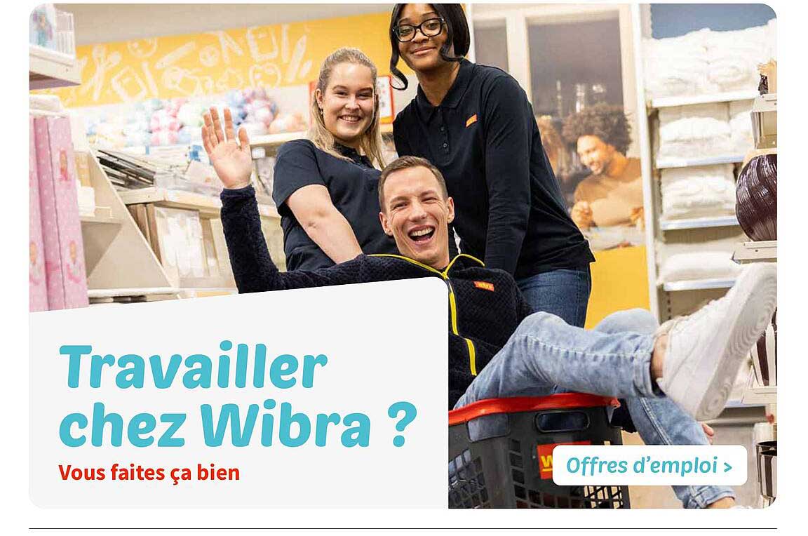Travailler chez Wibra ?