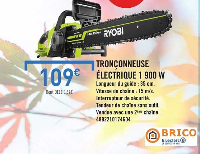 TRONÇONNEUSE ÉLECTRIQUE 1 900 W