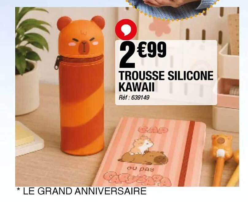 TROUSSE SILICONE KAWAII