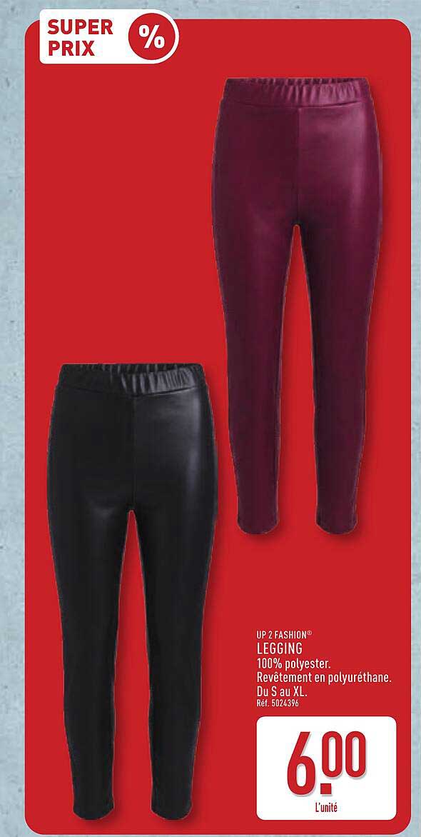 UP 2 FASHION® LEGGING 100% polyester. Revêtement en polyuréthane. Du S au XL. Réf. 5024396