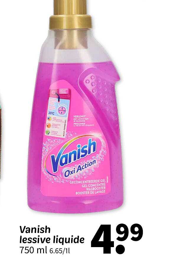 Vanish lessive liquide
