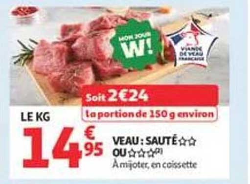 VEAU : SAUTÉ
