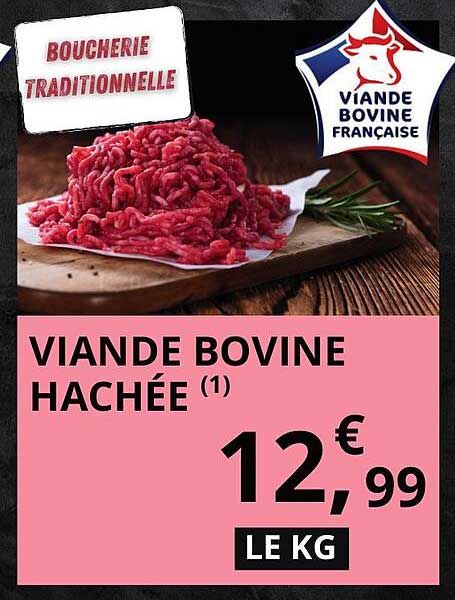 VIANDE BOVINE HACHÉE (1)