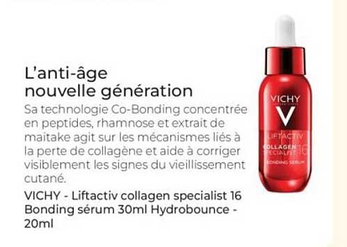 VICHY - Liftactiv collagen specialist 16 Bonding sérum 30ml Hydrobounce - 20ml