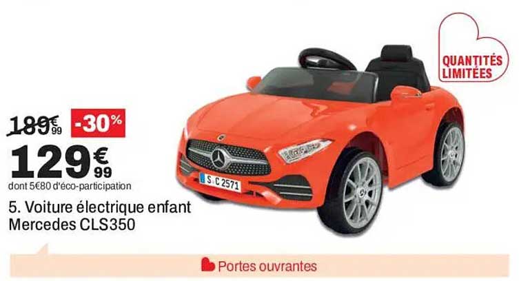 Voiture électrique enfant Mercedes CLS350