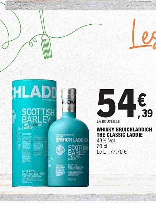 WHISKY BRUICHLADDICH THE CLASSIC LADDIE
