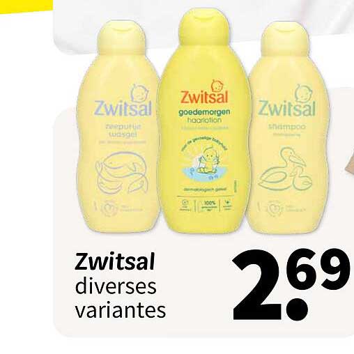 Zwitsal diverses variantes