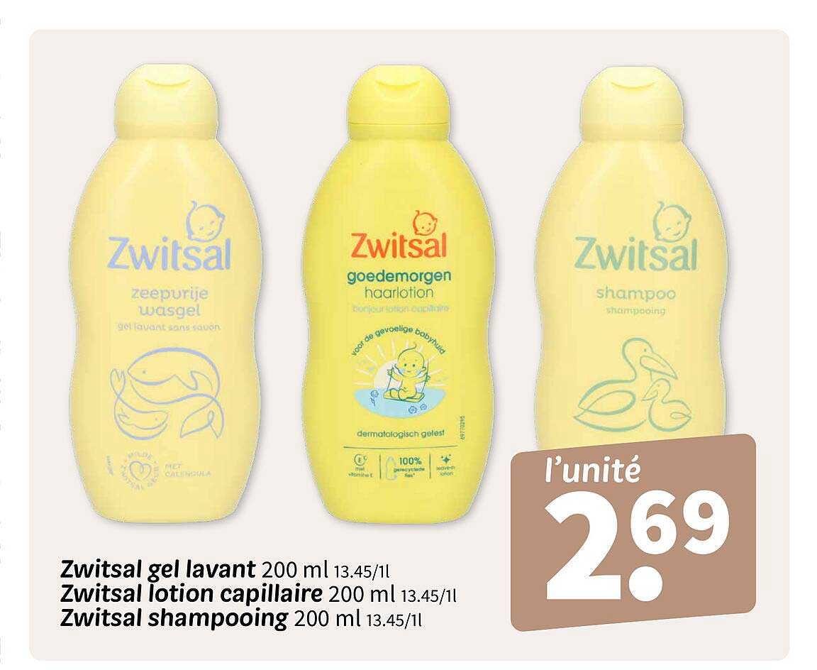 Zwitsal gel lavant 200 ml