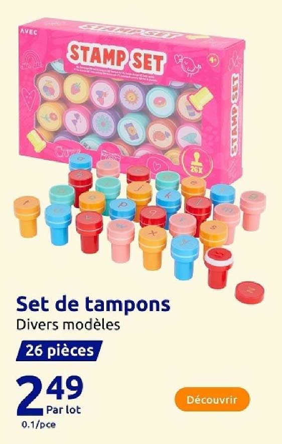Set de tampons