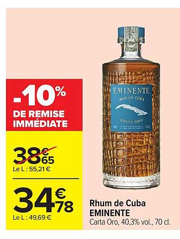 -10% DE REMISE IMMÉDIATE