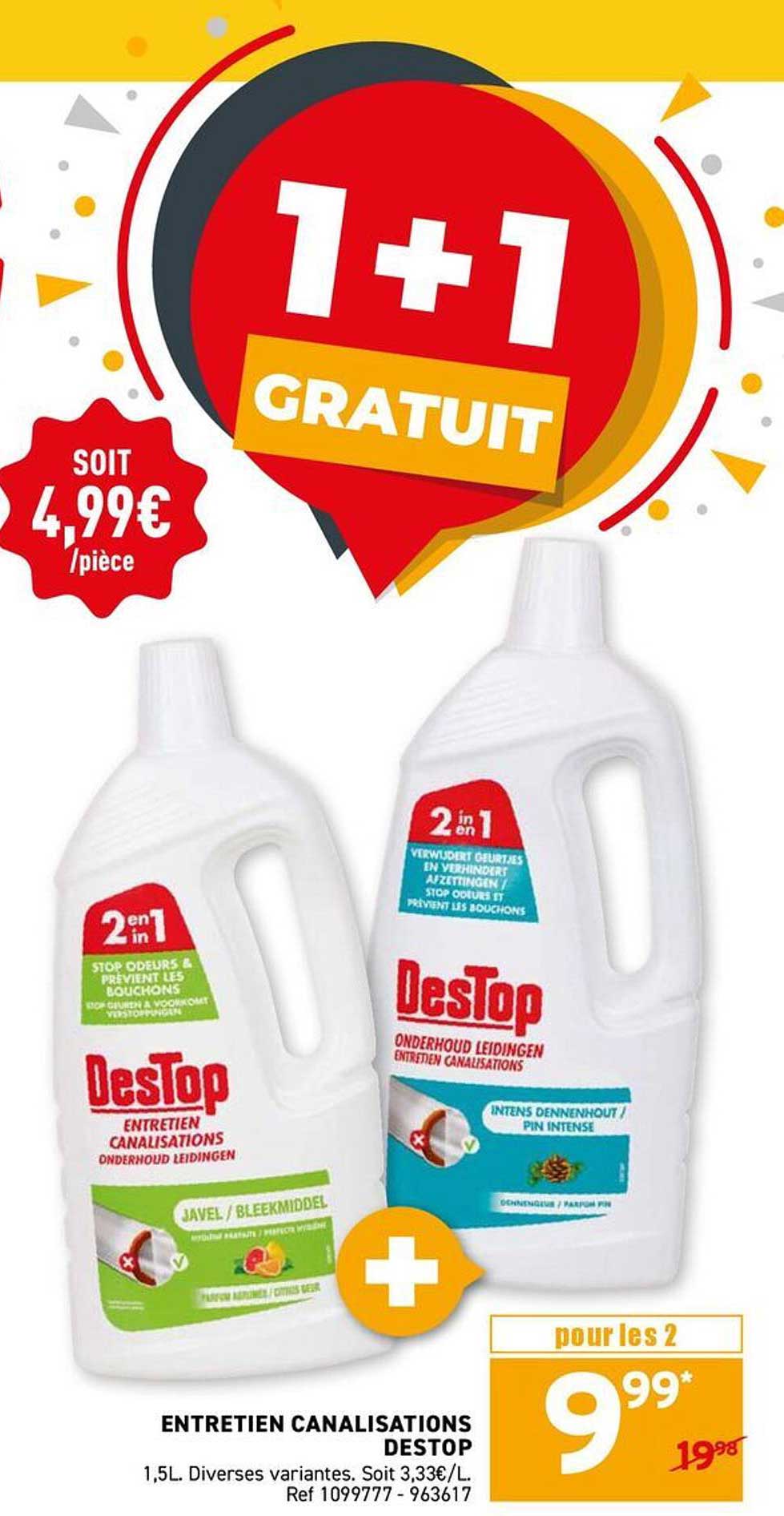 1+1 GRATUIT