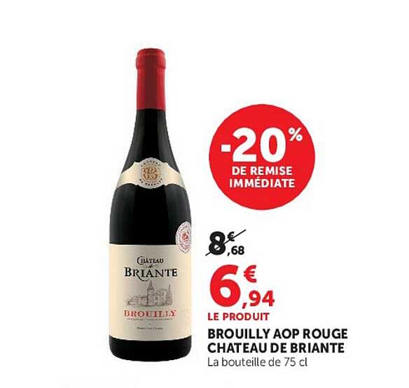 -20% DE REMISE IMMEDIATE