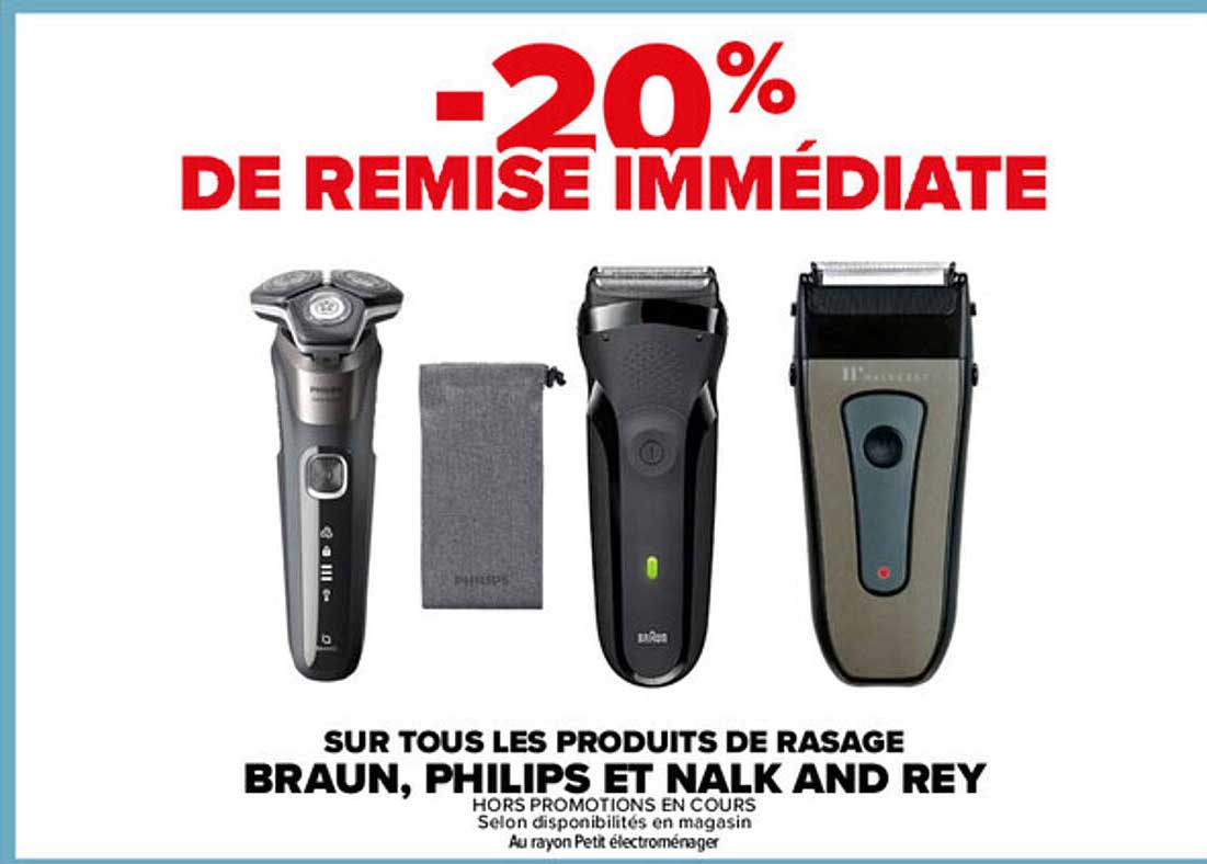 -20% DE REMISE IMMÉDIATE