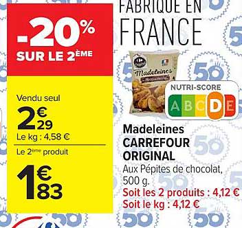 -20% SUR LE 2ÈME