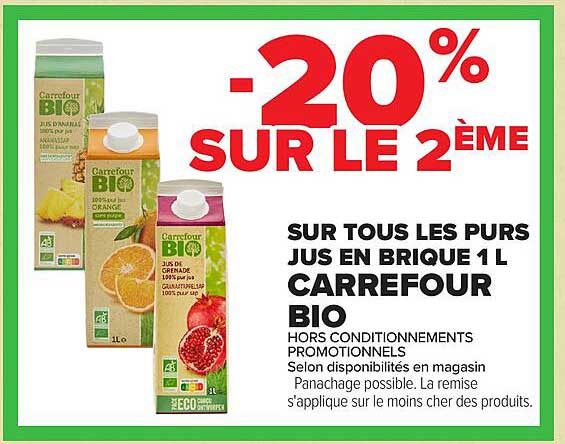 -20% SUR LE 2ÈME