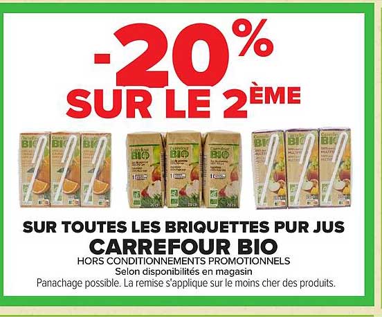 -20% SUR LE 2ÈME