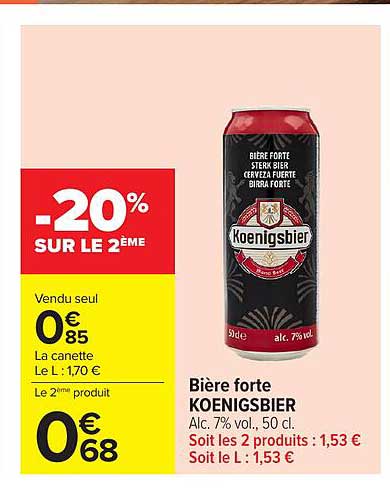 -20% SUR LE 2ÈME