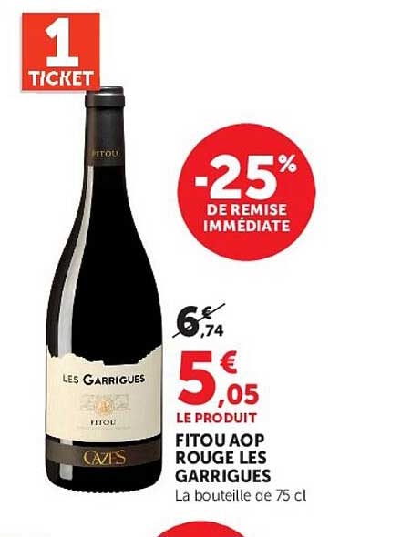 -25% DE REMISE IMMÉDIATE