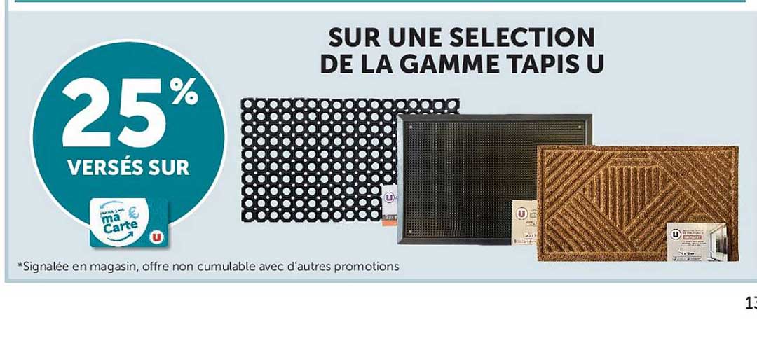25% VERSÉS SUR